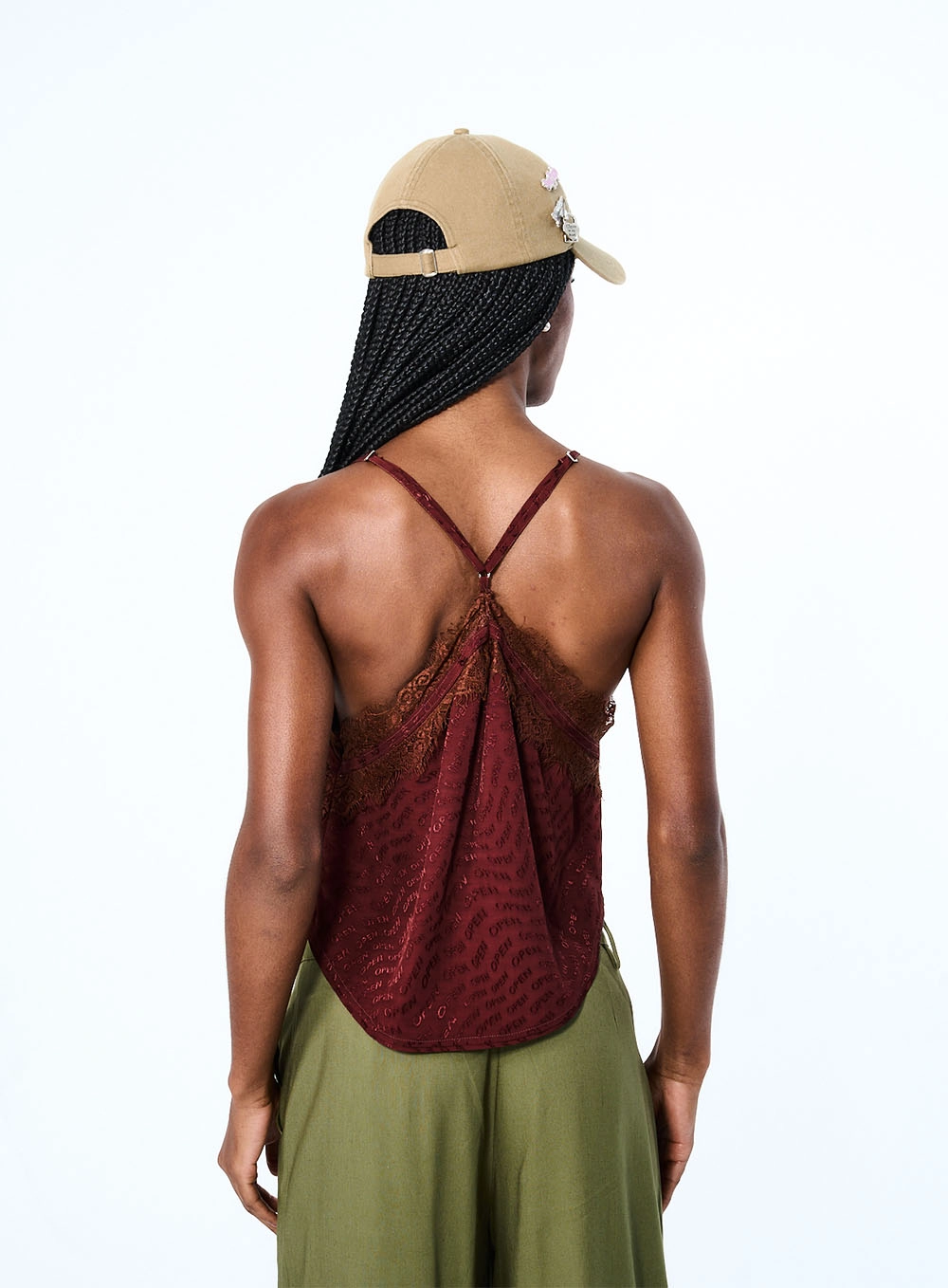 Blusa Jacquard Marrom 4