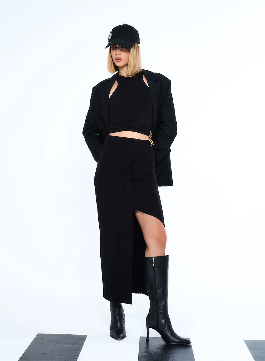 Blusa Canelada Preto 3