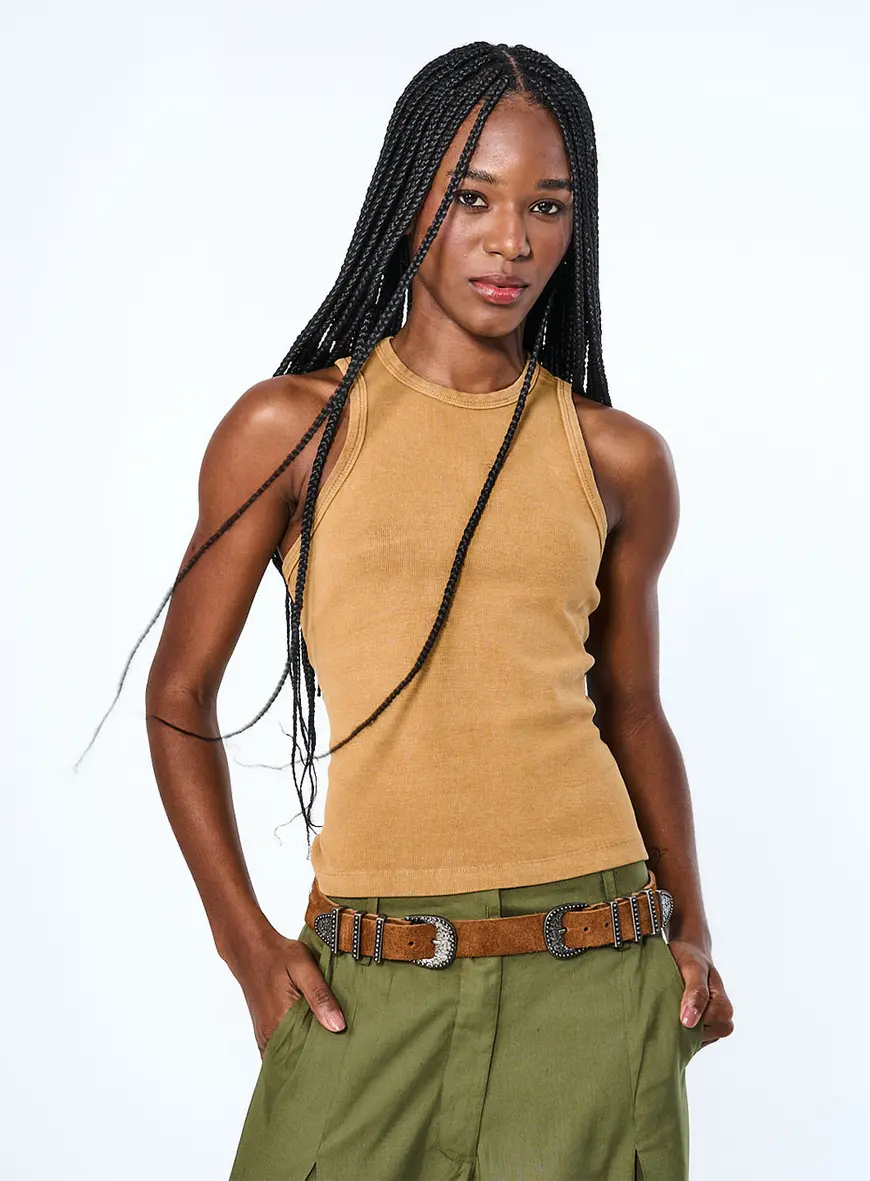 Regata Halter Marrom 2