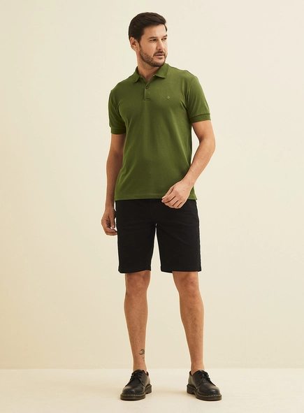 Polo Muscle Fashion Com Aplicação