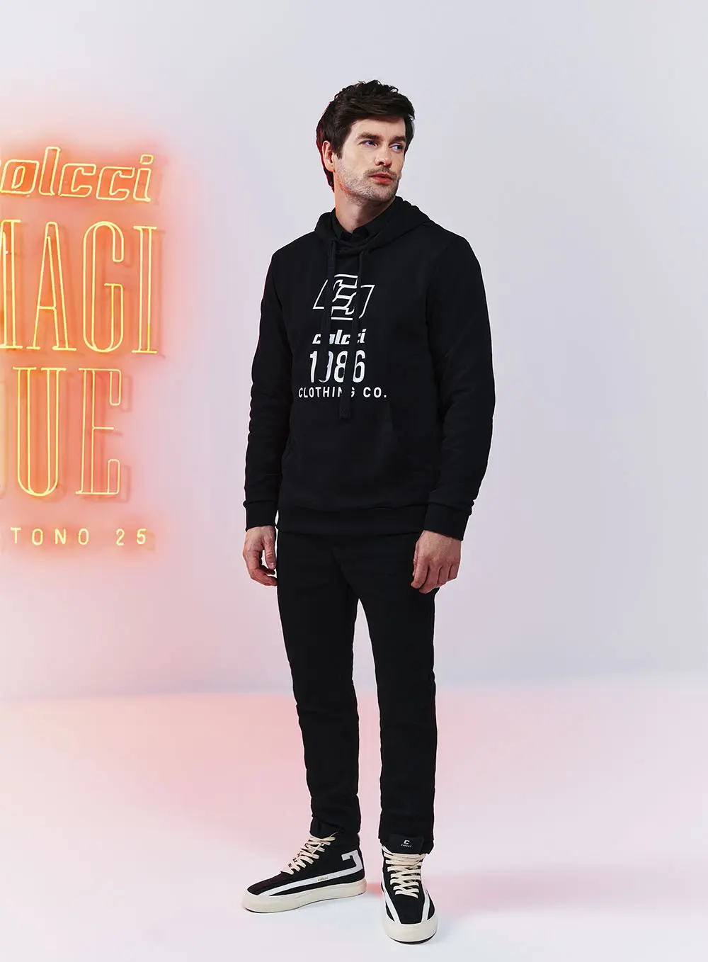Calça Jeans Felipe Skinny Indigo Preto