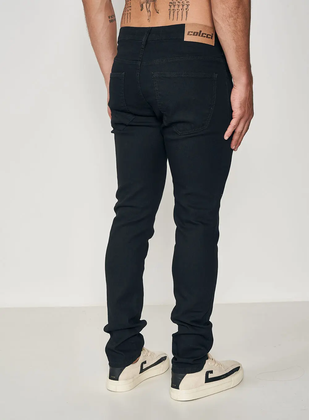 Calça Jeans Felipe Skinny Indigo Preto