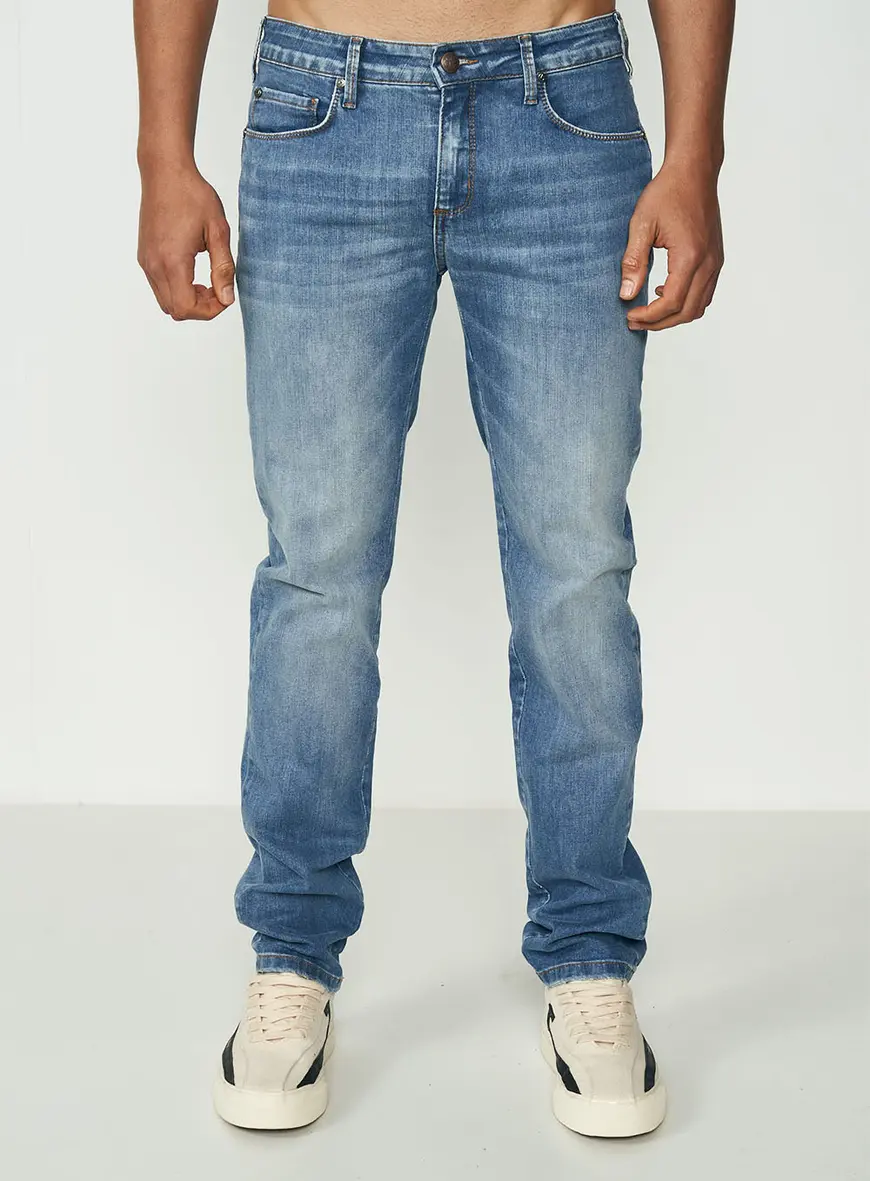 Calça Masculina Jeans Slim - Alex