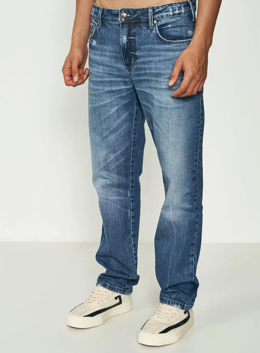 Calça Masculina Jeans - Reta Índigo