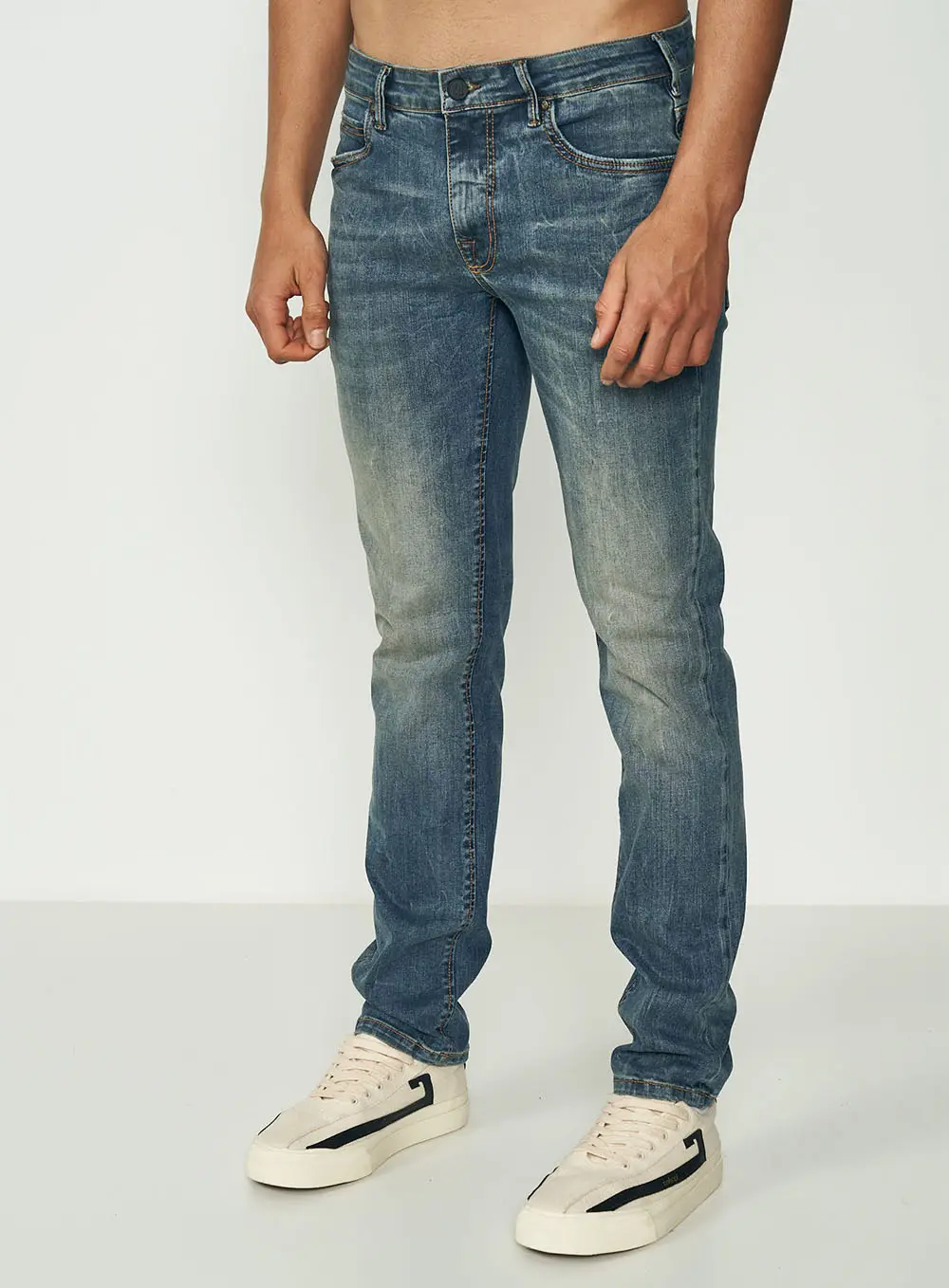 Calça Masculina Jeans Slim - Alex Índigo