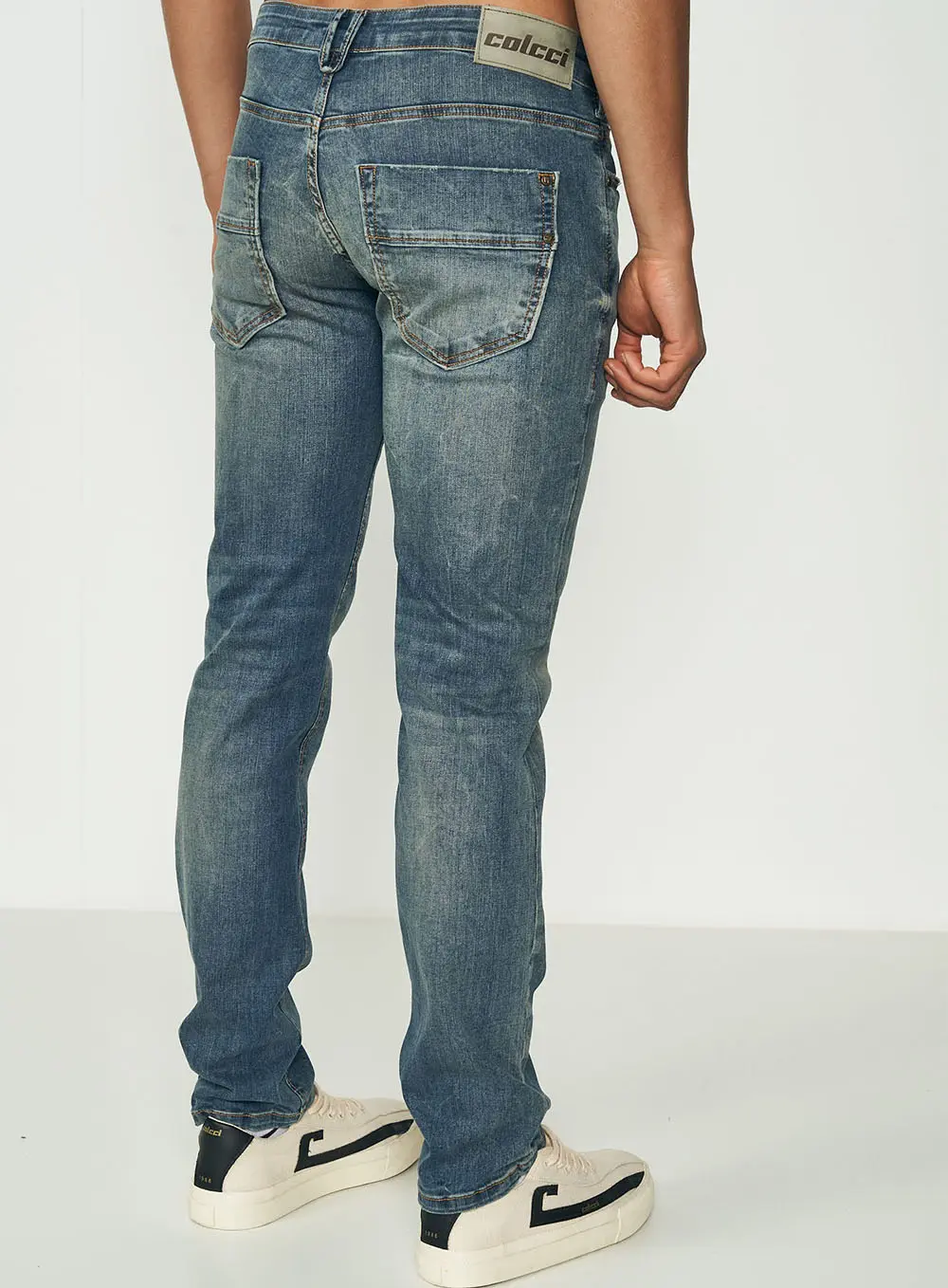 Calça Masculina Jeans Slim - Alex Índigo