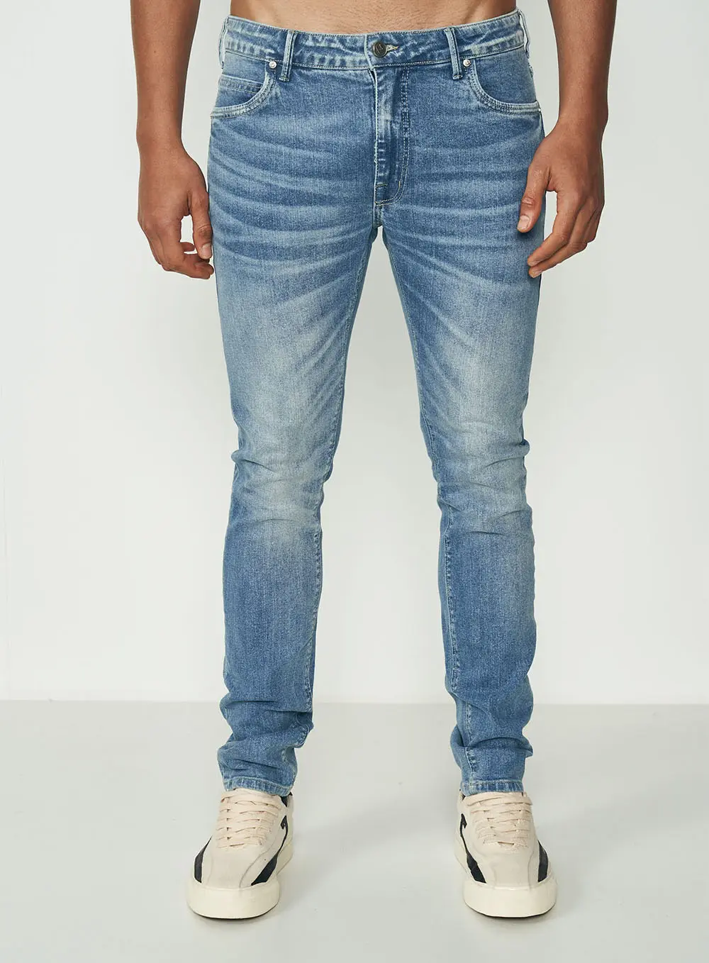 Calça Masculina Jeans Skinny - Felipe Índigo