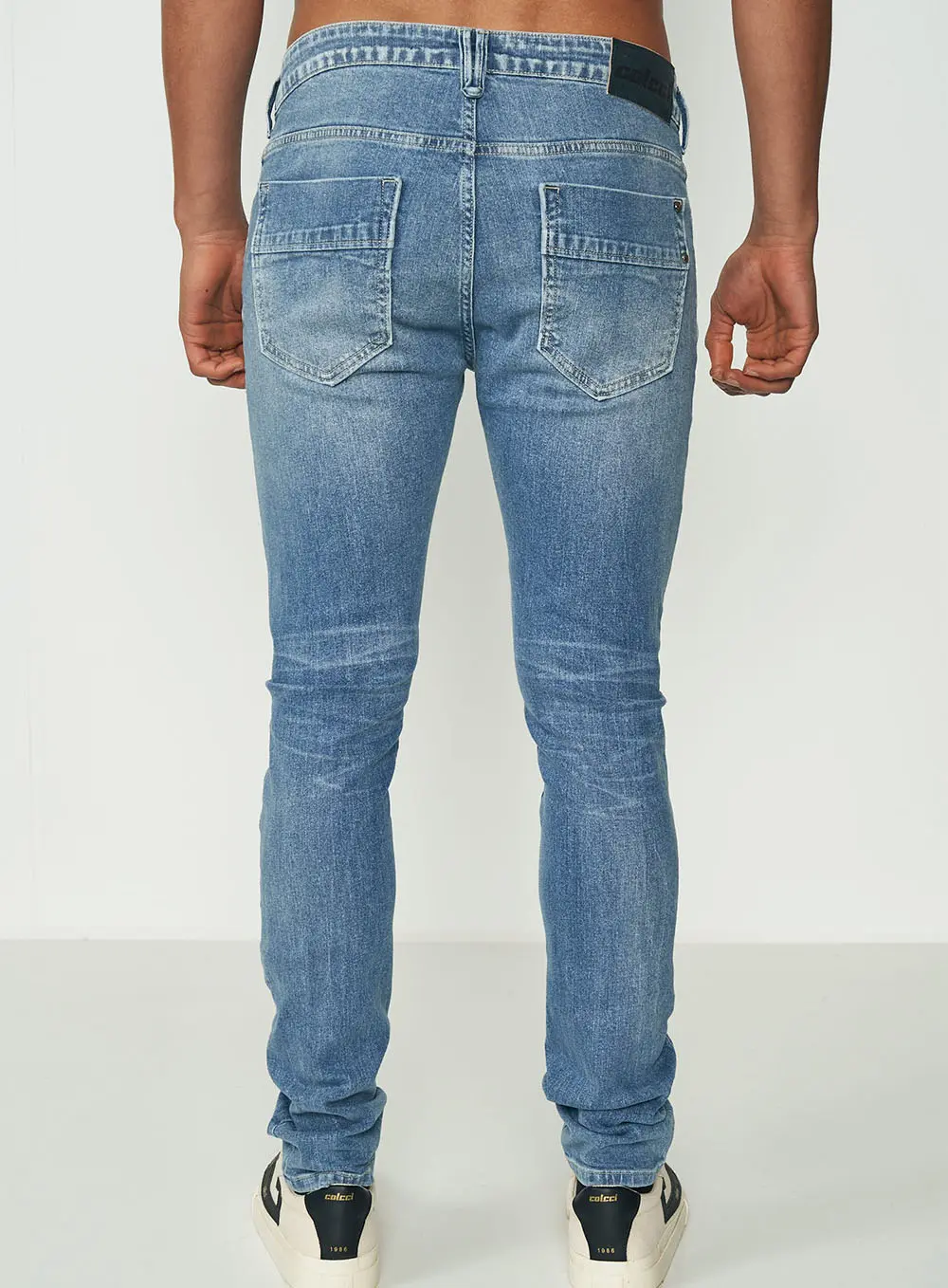 Calça Masculina Jeans Skinny - Felipe Índigo