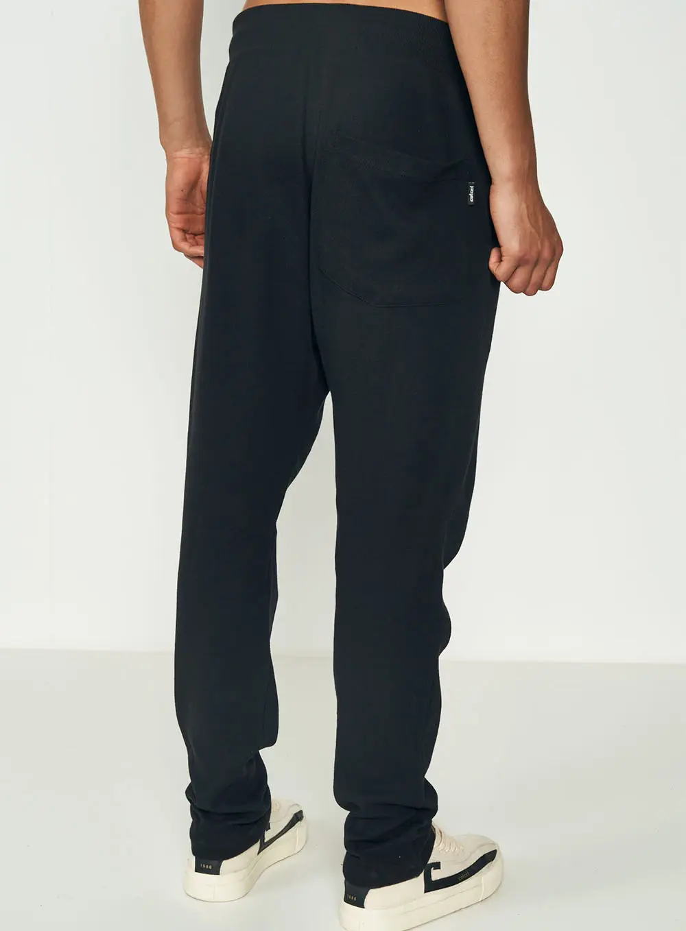 Calça Masculina Com Amarração - Jogger Preto