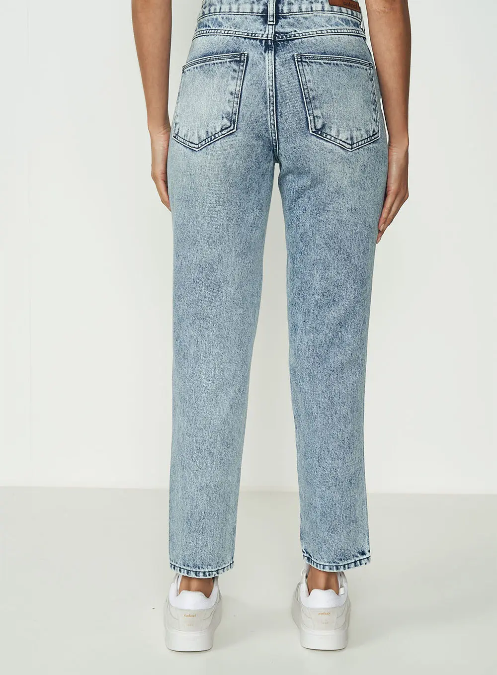 Calça Feminina Jeans Reta - Bruna Índigo