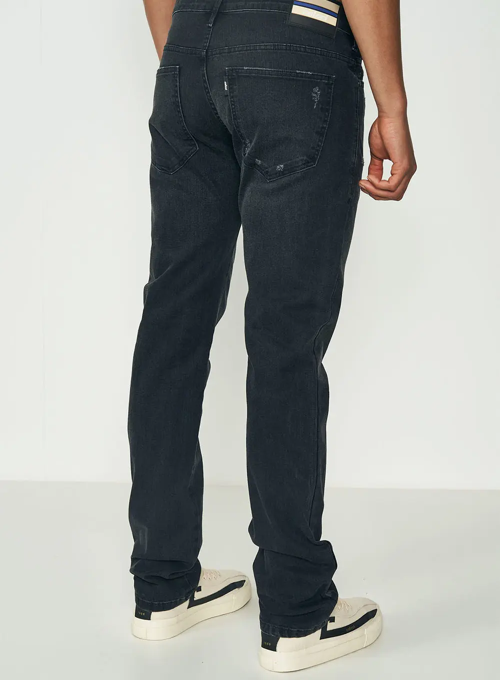 Calça Jeans Alex Slim Indigo Preto