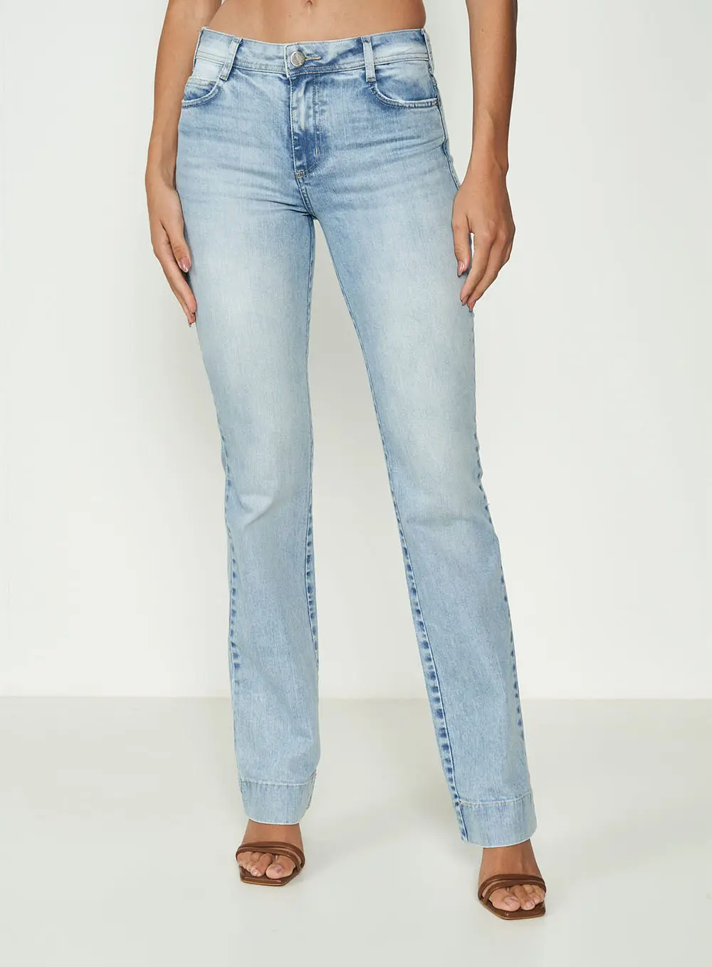Calça Jeans Bia Reta Índigo