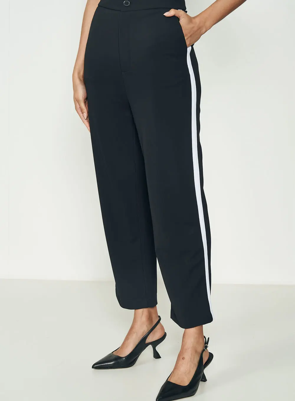 Calça Side Stripe Preto