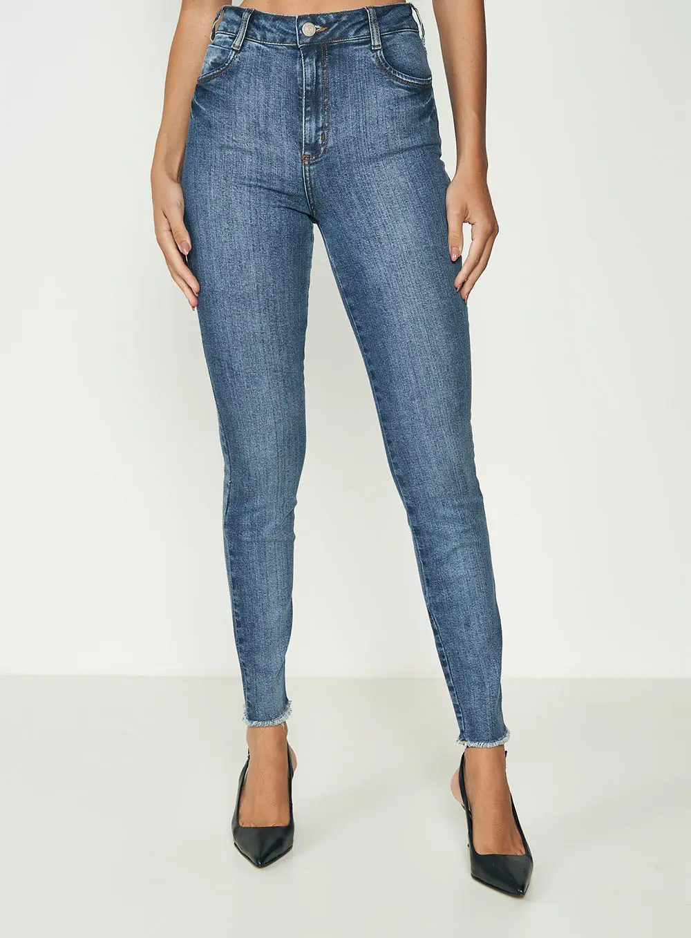 Calça Feminina Jeans Skinny - Karen Índigo