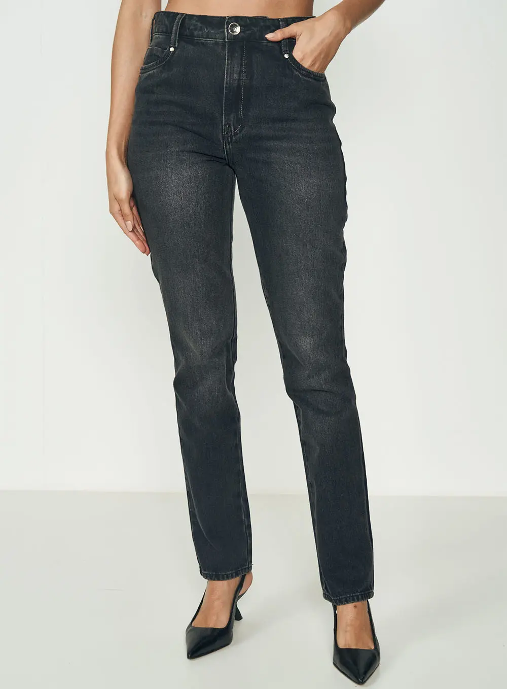 Calça Jeans Kendall Indigo Preto