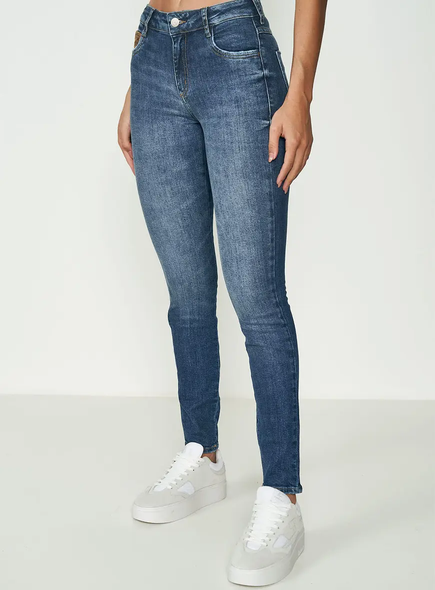 Calça Feminina Jeans Justa - Bia