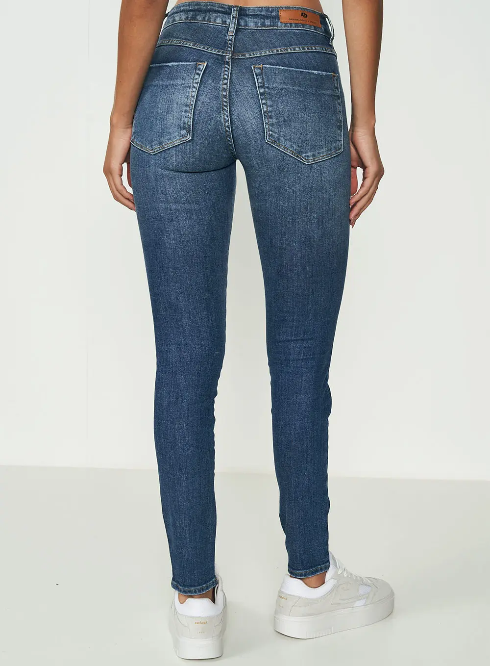 Calça Feminina Jeans Justa - Bia Índigo