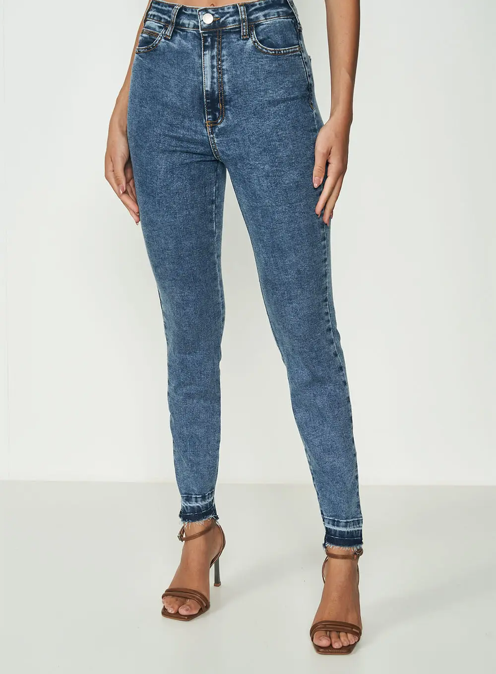 Calça Jeans Bruna Stretch Índigo