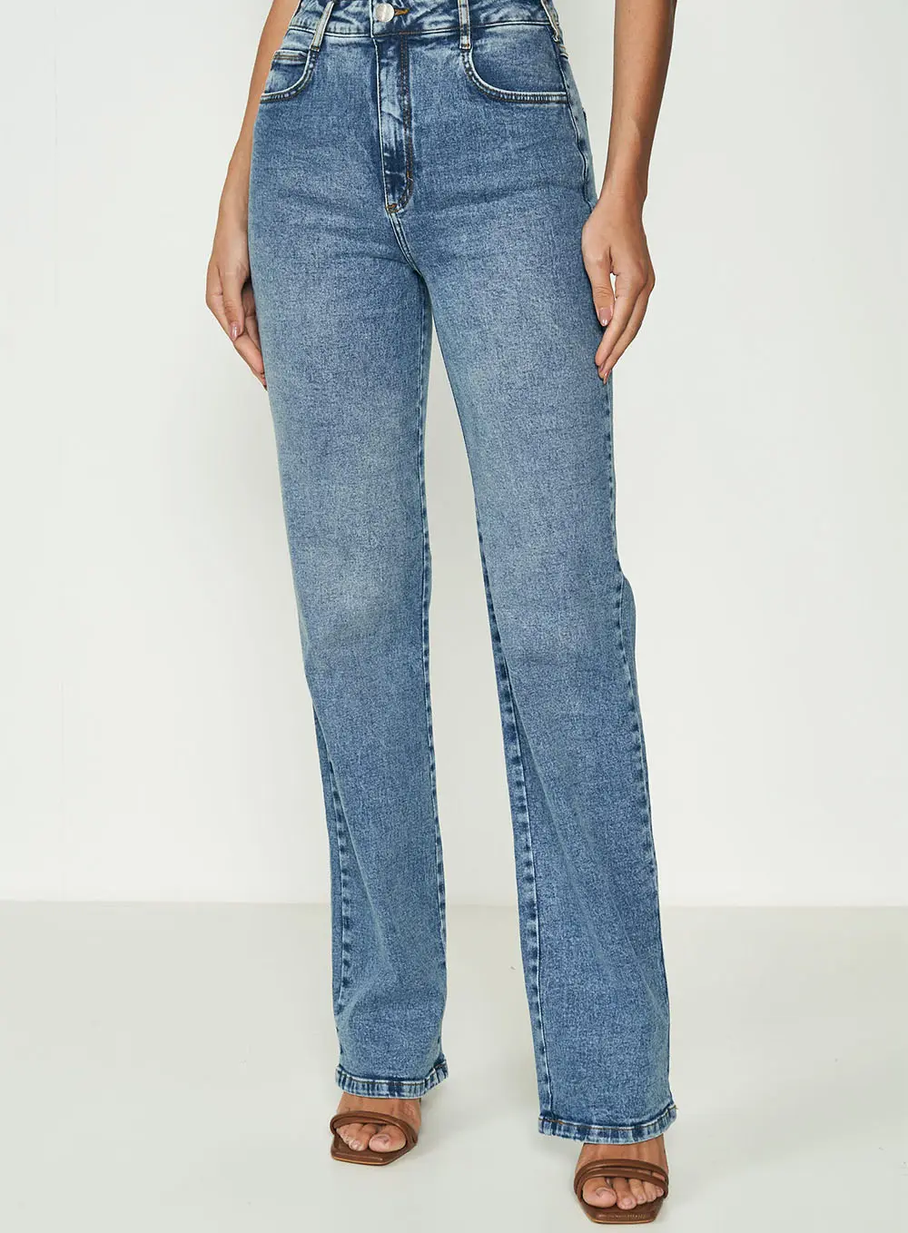 Calça Feminina Jeans Stretch - Juliette Índigo