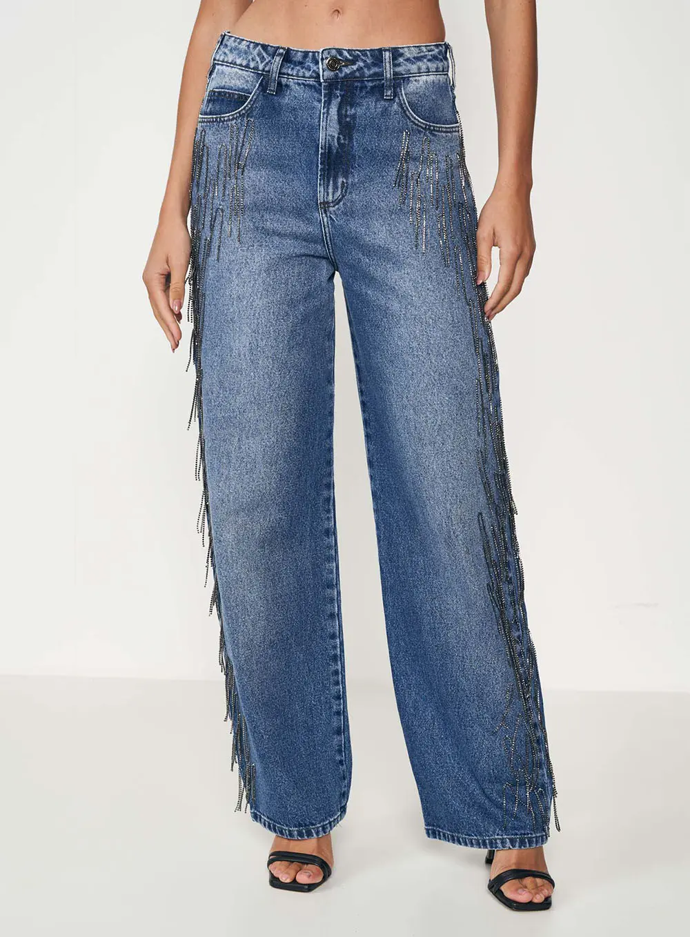 Calça Jeans Bruna Low Índigo