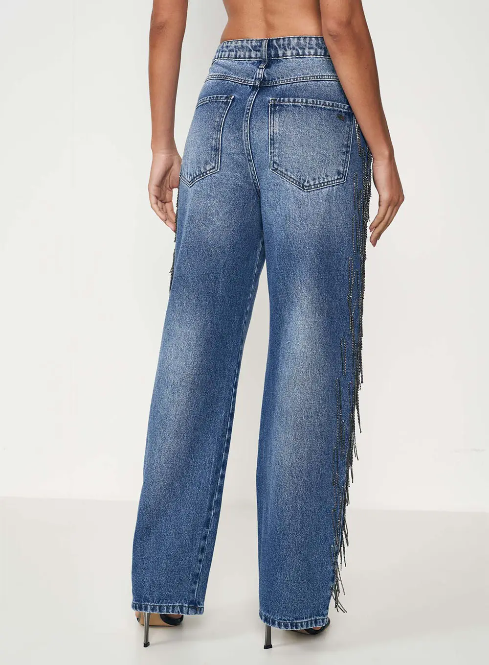 Calça Jeans Bruna Low Índigo
