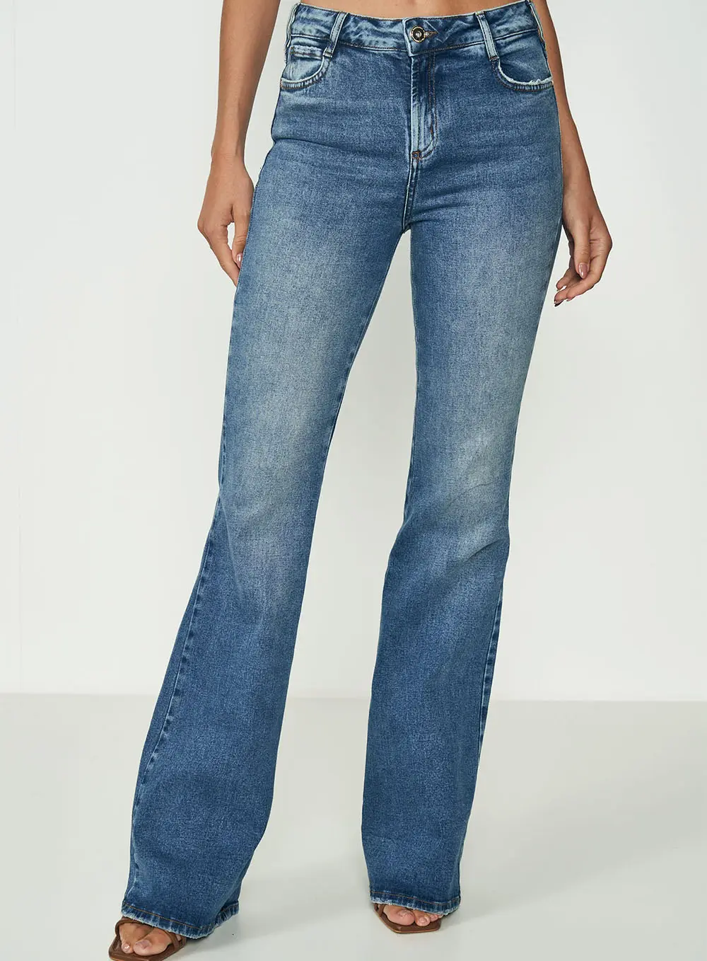 Calça Jeans Bia Flare Índigo