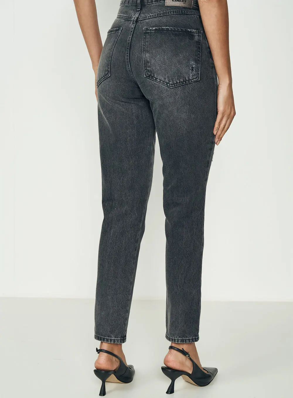 Calça Jeans Bruna Indigo Preto
