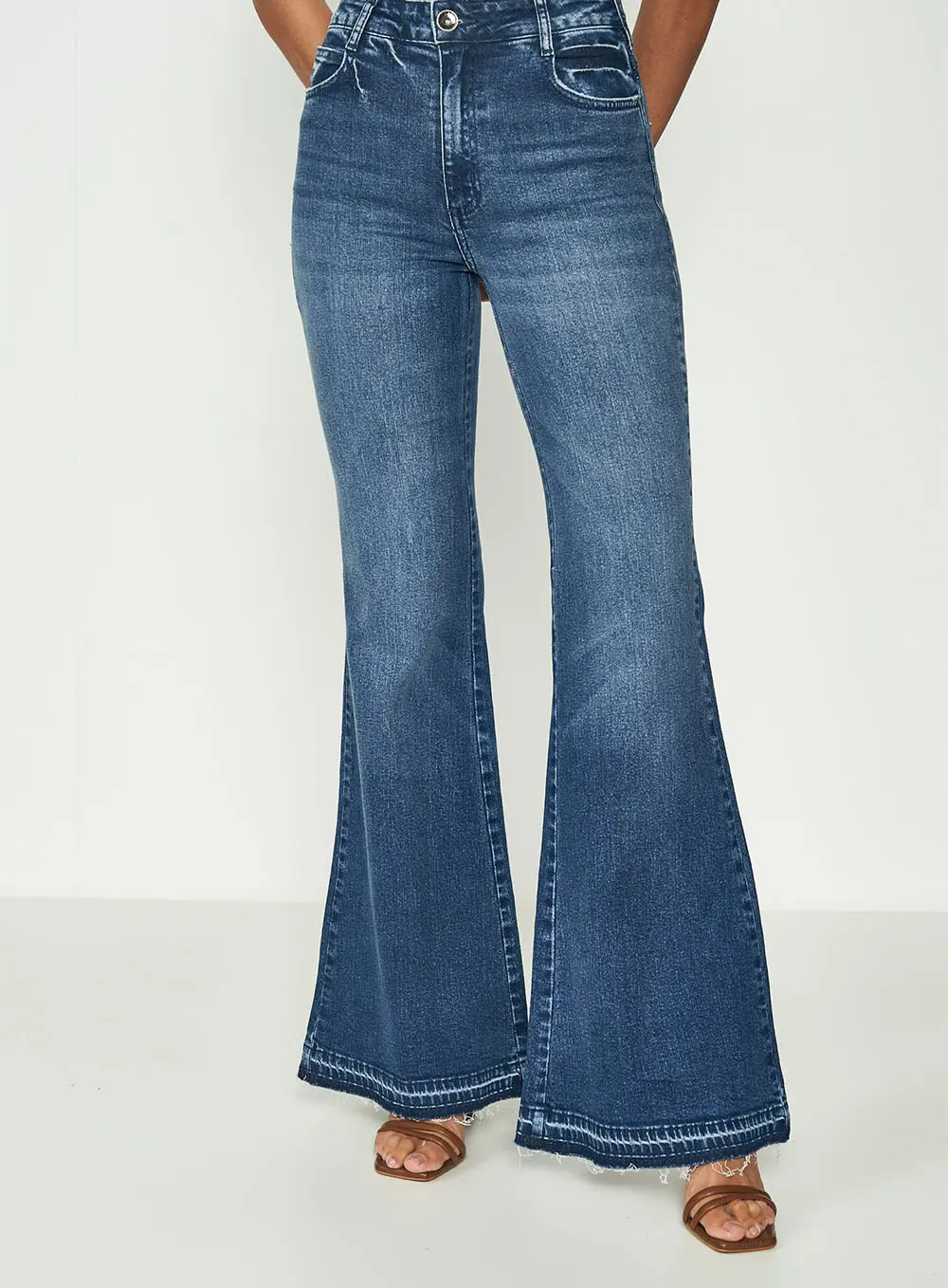 Calça Jeans Bruna Boot Cut Índigo