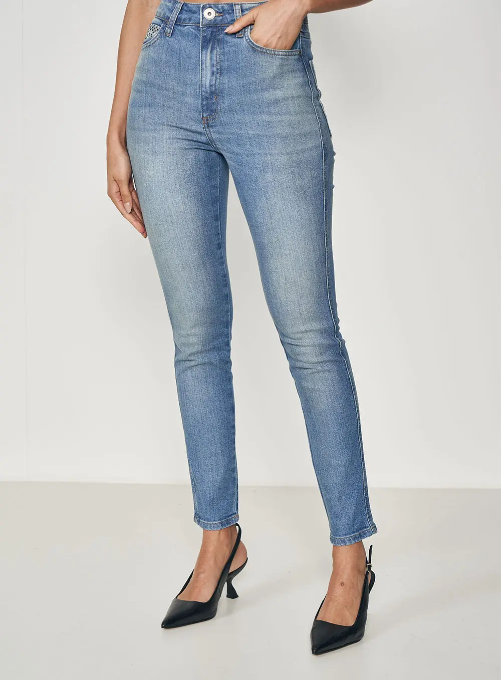 Calça Jeans Bruna Stretch Índigo