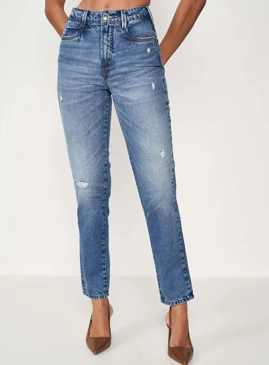 Calça Jeans Straight