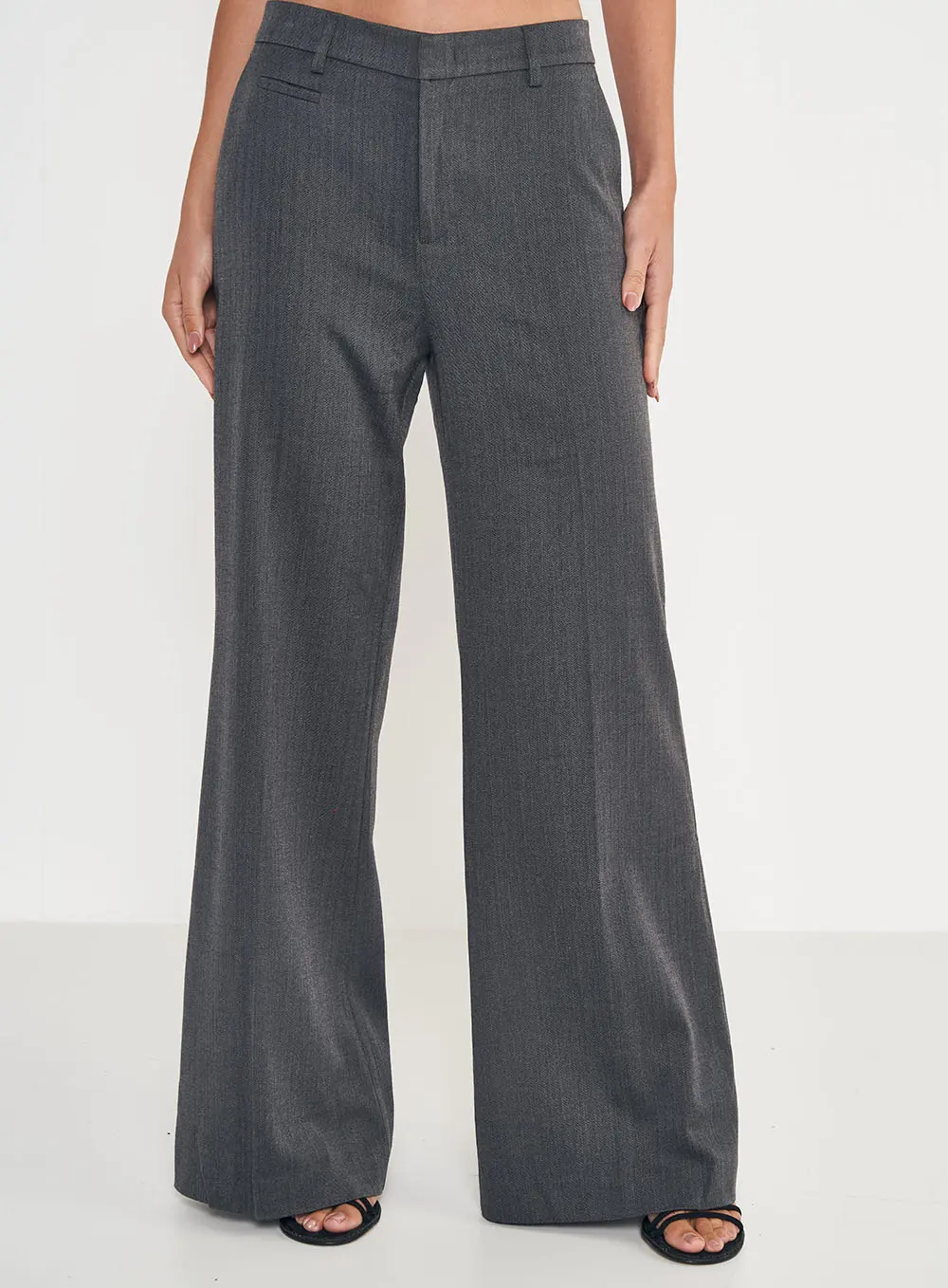 Calça Alfaiataria Jade Cinza