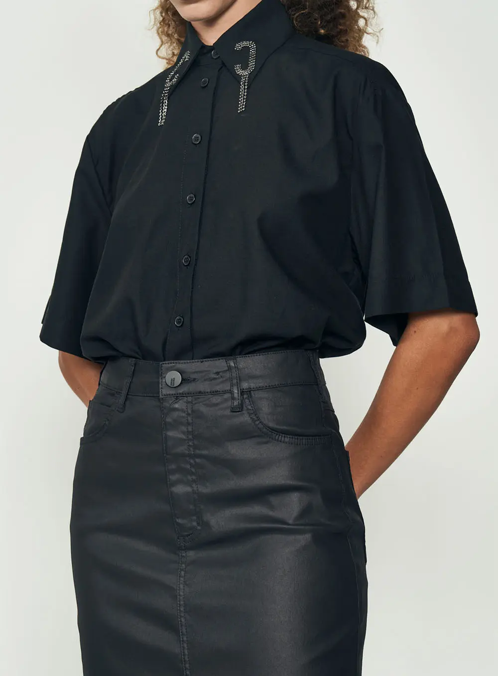 Camisa Soirée Preto