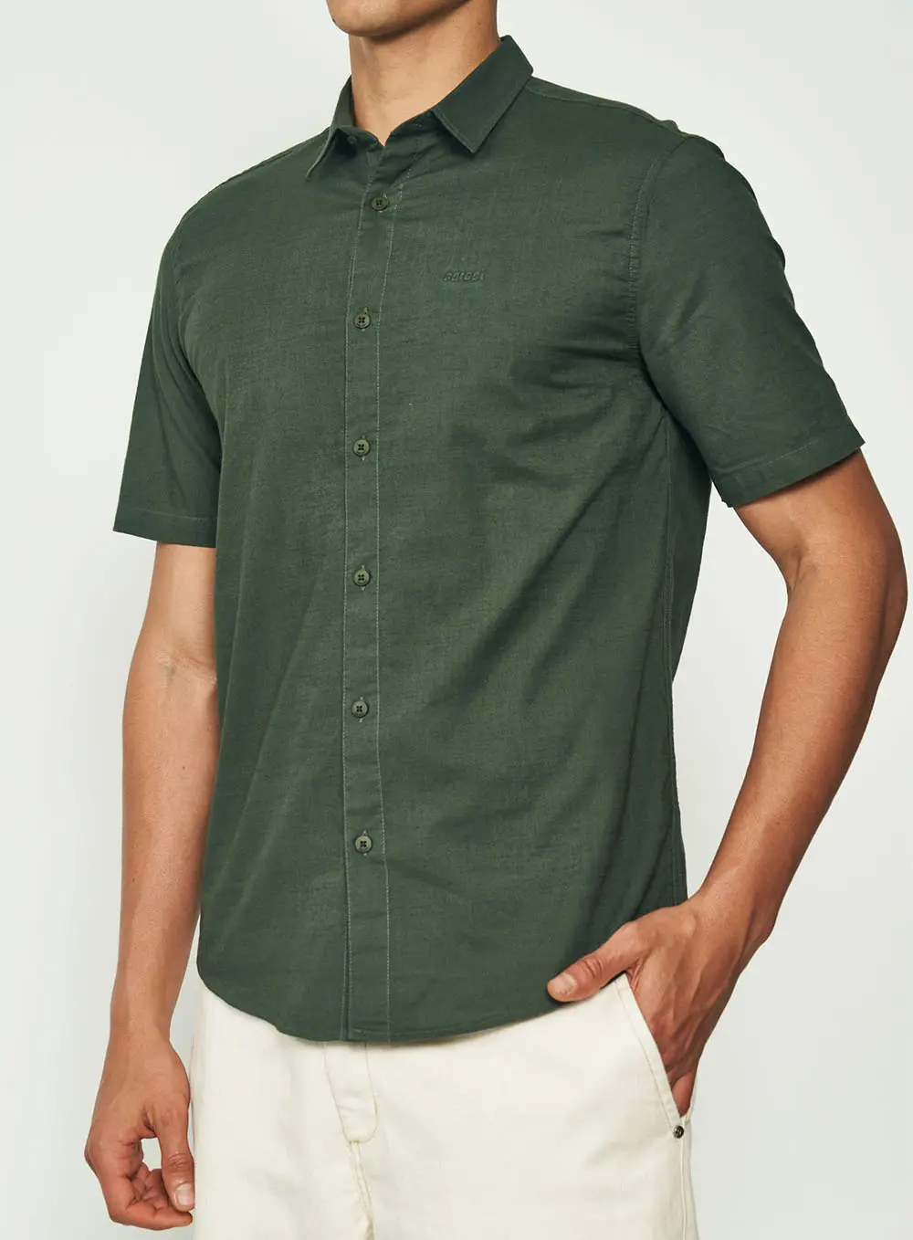 Camisa Jardins Secrets Verde Demetri