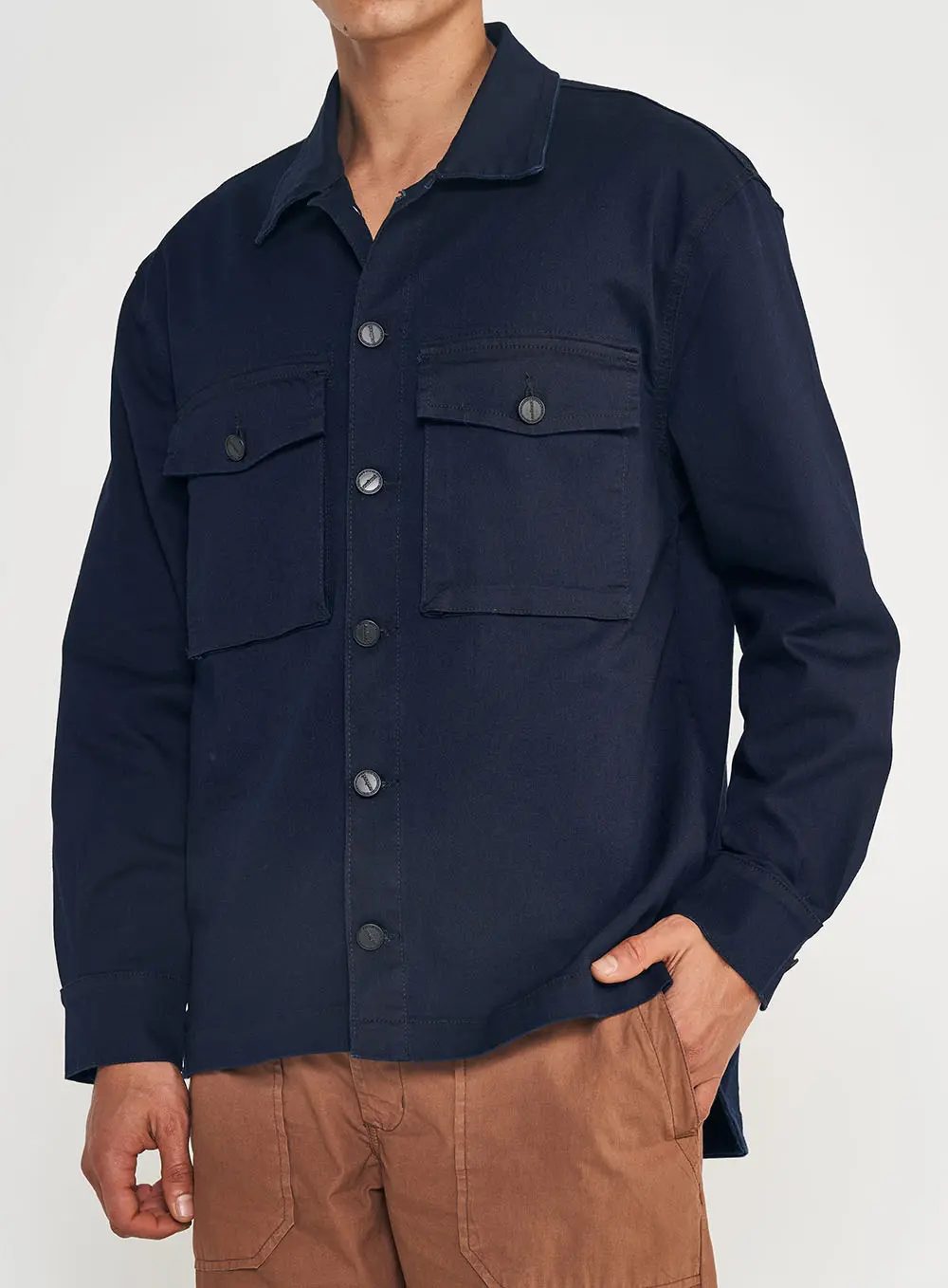 Camisa Jeans Conforto Índigo