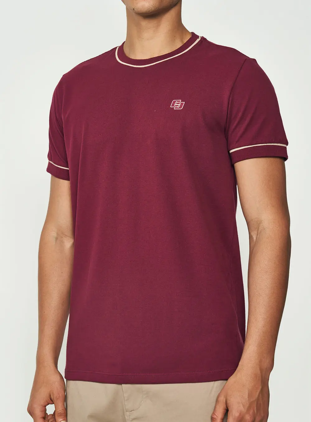 Camiseta Borgonha Conforto Bordô Sweet Berry