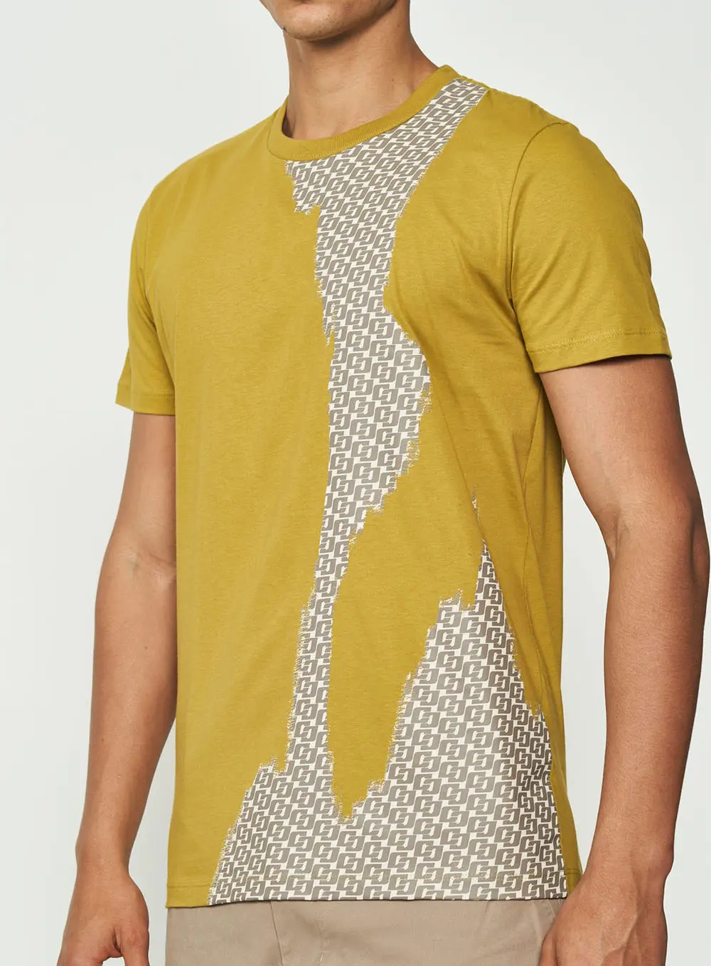 Camiseta Colcci Estampa Abstrata Verde Biome