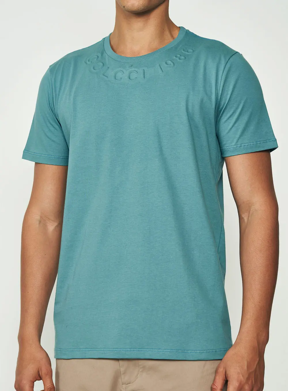 Camiseta Bleu Ciel Parisien Azul Empire Blue