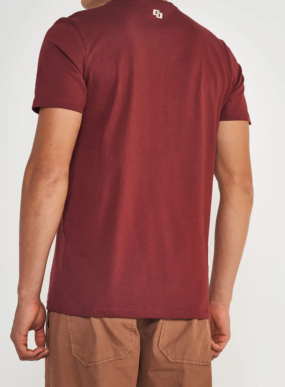 Camiseta Conforto Vinho Bordô Sweet Berry