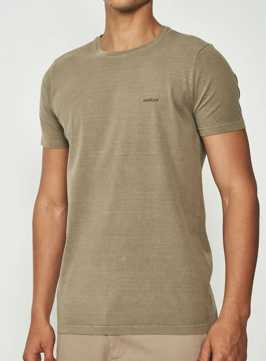 Camiseta Em Algodão Premium