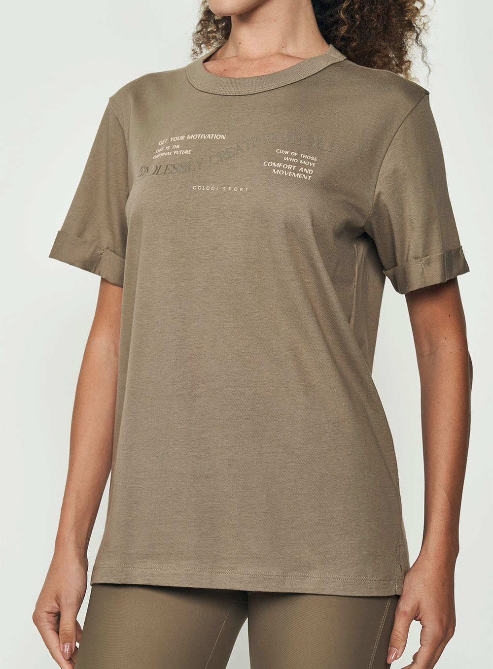 Camiseta Colcci Marrom