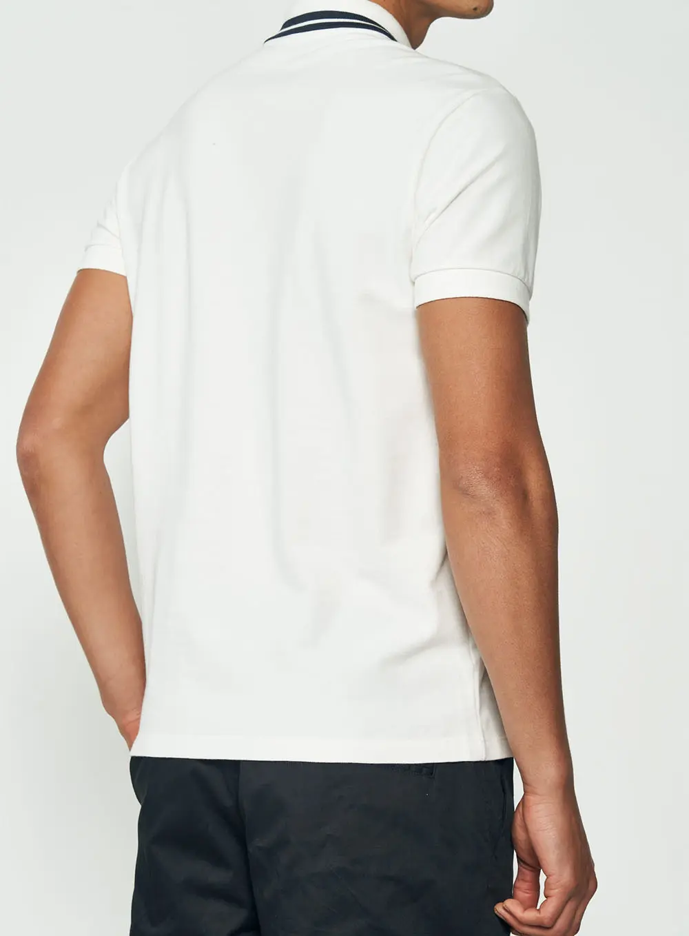 Camisa Polo Com Logo Off Shell