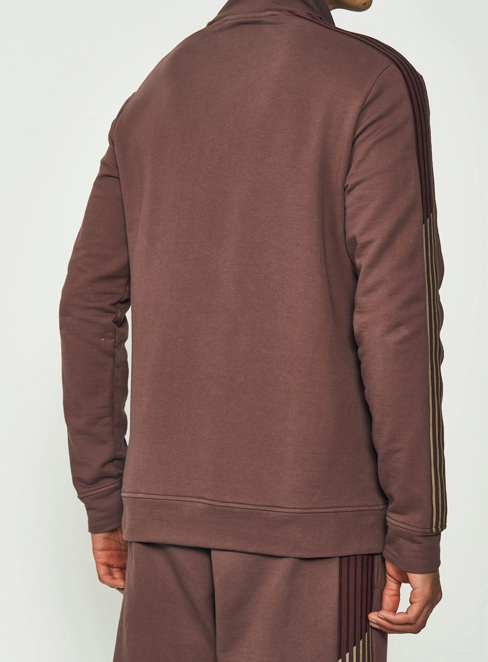 Jaqueta Masculina Gola Alta Marrom