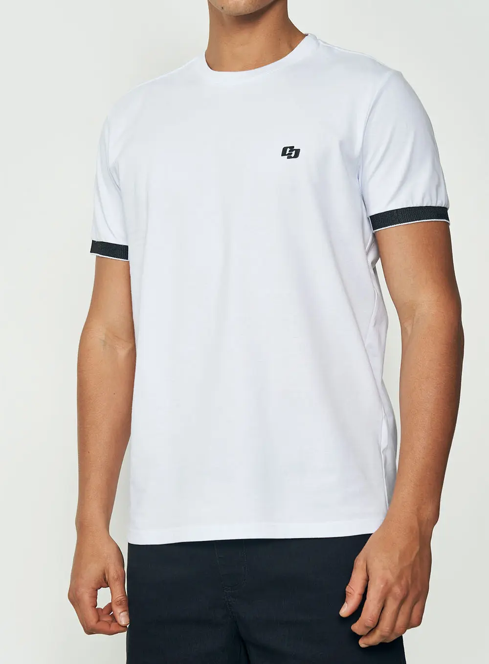 Camiseta Élégance Blanche Branco