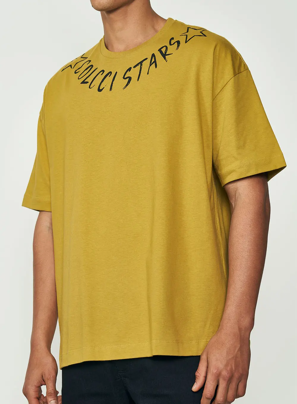 Camiseta Oversized Estampa Stars Verde Biome