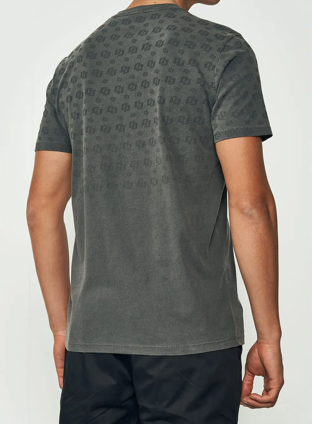 Camiseta Masculina Logomania Preto