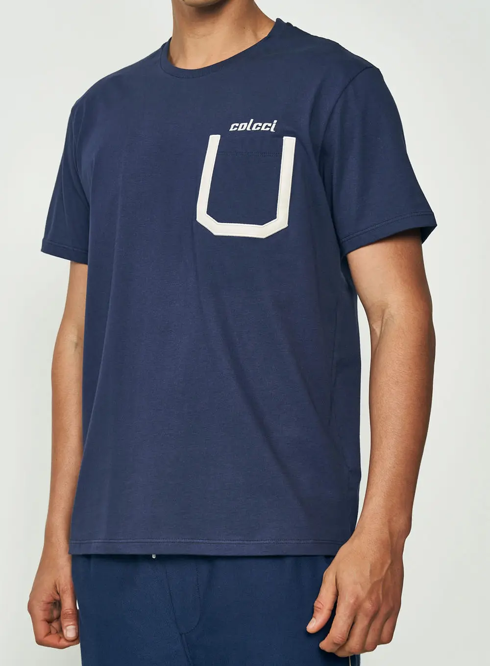 Camiseta Marine Colcci Azul Darkness