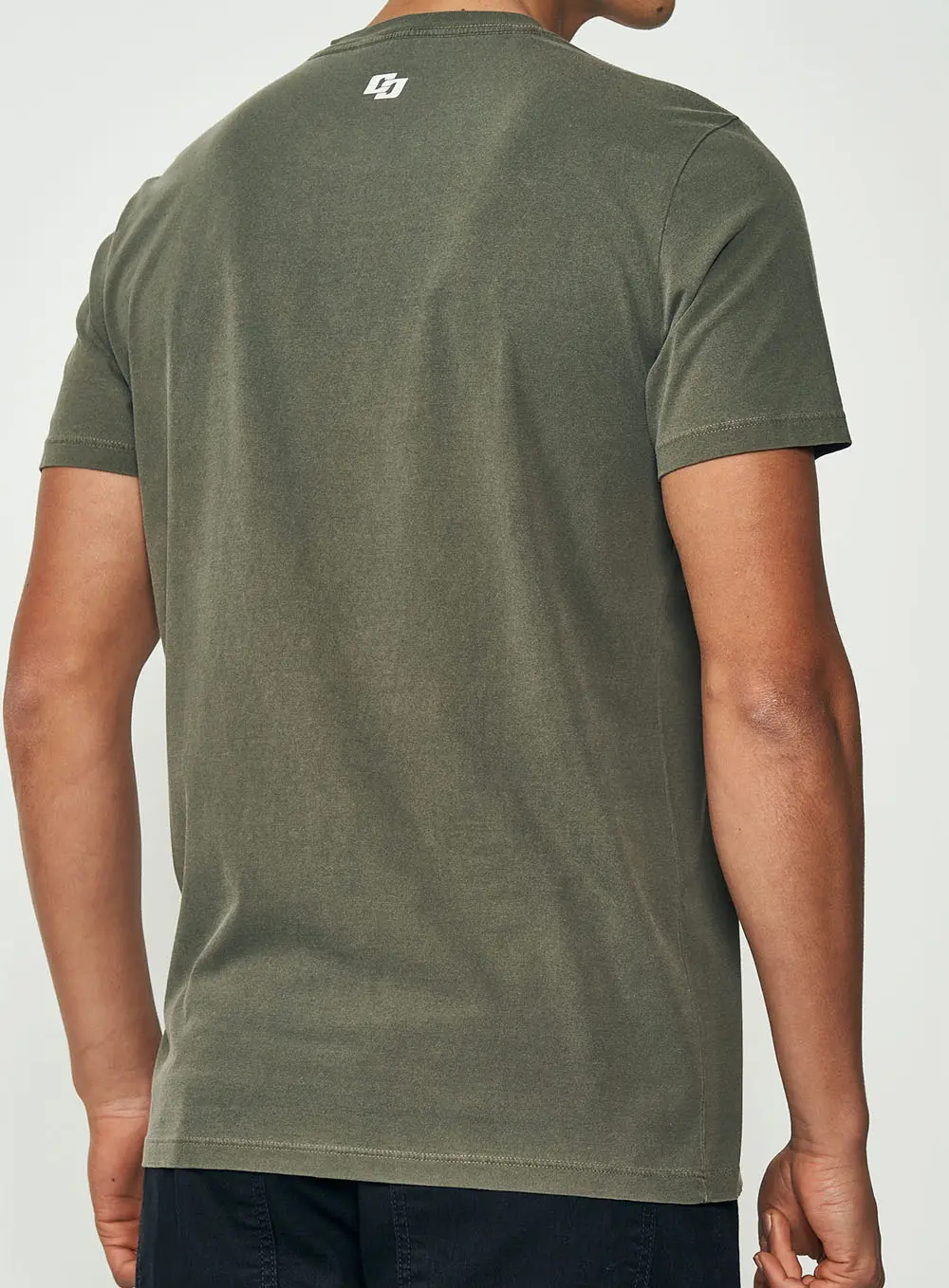 Camiseta Camouflage Urbain Verde Demetri