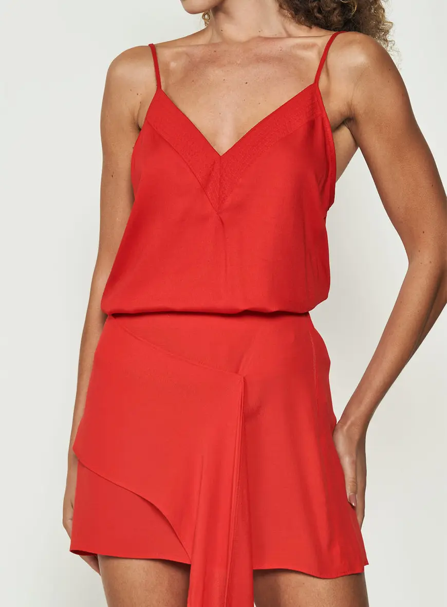Blusa Solta Alças Finas
