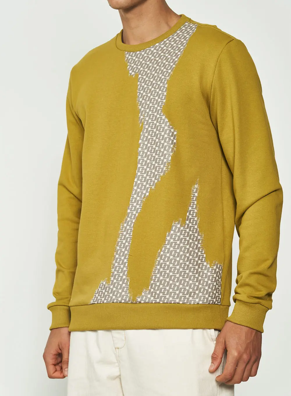 Blusão Masculino Estampa Abstrata Verde Biome