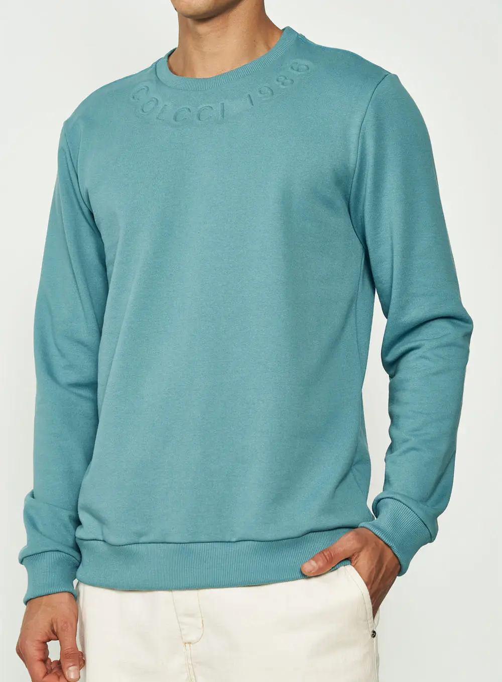 Moletom Colcci 1988 Azul Empire Blue